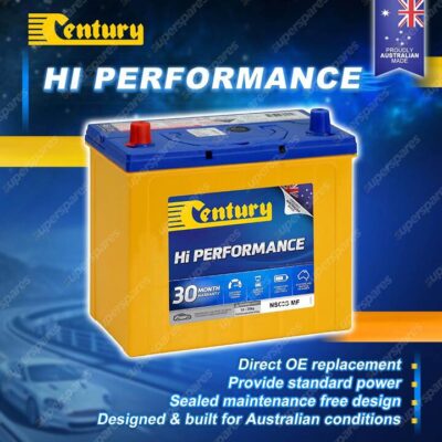 Century Hi Performance Battery for Mitsubishi Express 2.4 Petrol RWD Van 4G64
