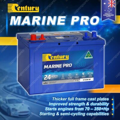 Century Marine Pro Battery -  for Boats With Engines Up to 350hp 12V