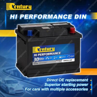 Century Hi Performance Din Battery for Skoda Fabia Octavia Roomster Superb Yeti