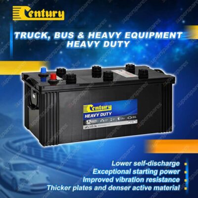 Century Heavy Duty Battery - 12V 885CCA 280RC 150Ah for Same Tractors